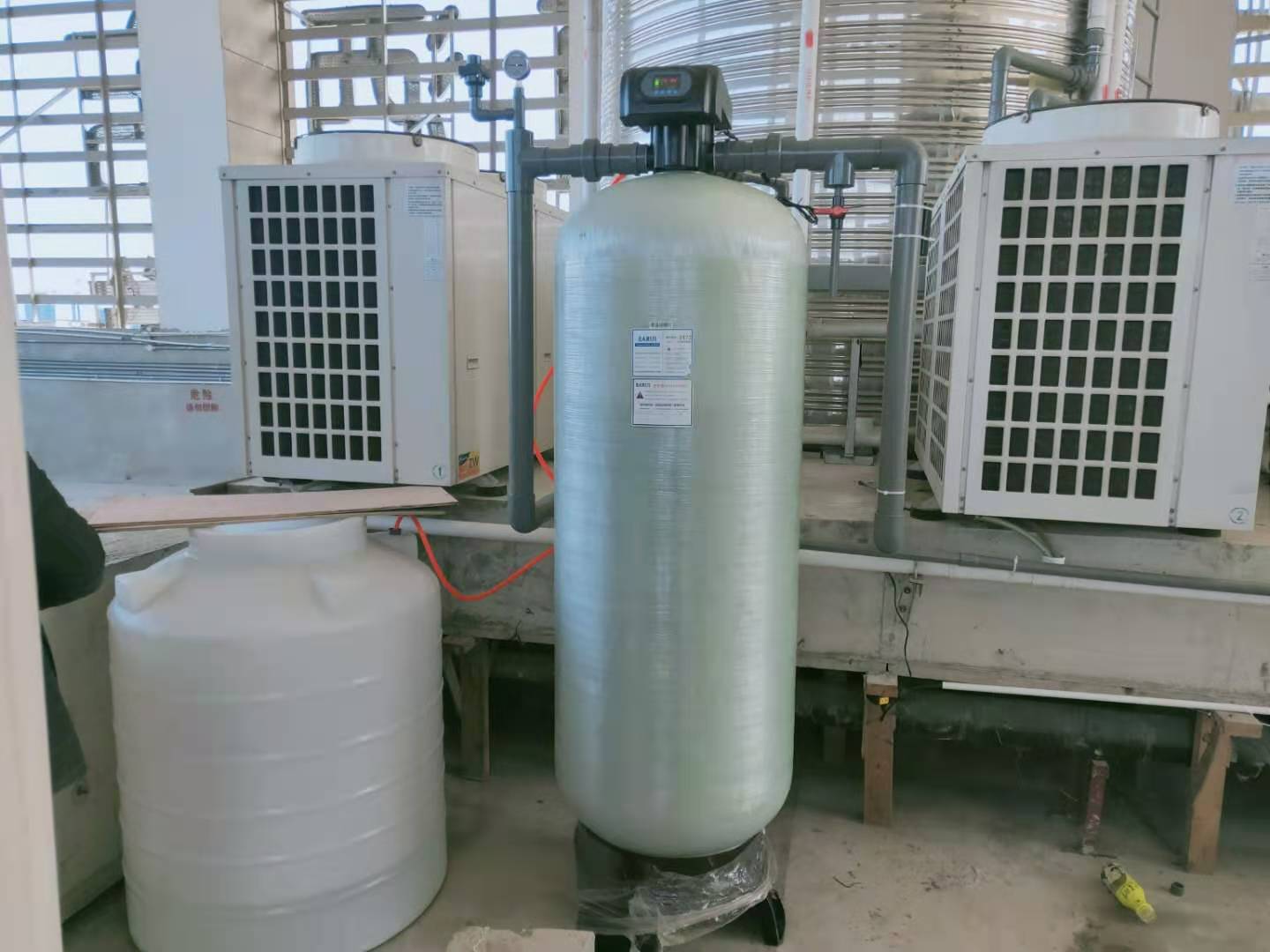 貴州酒店軟化水設備，空氣能軟化水裝置