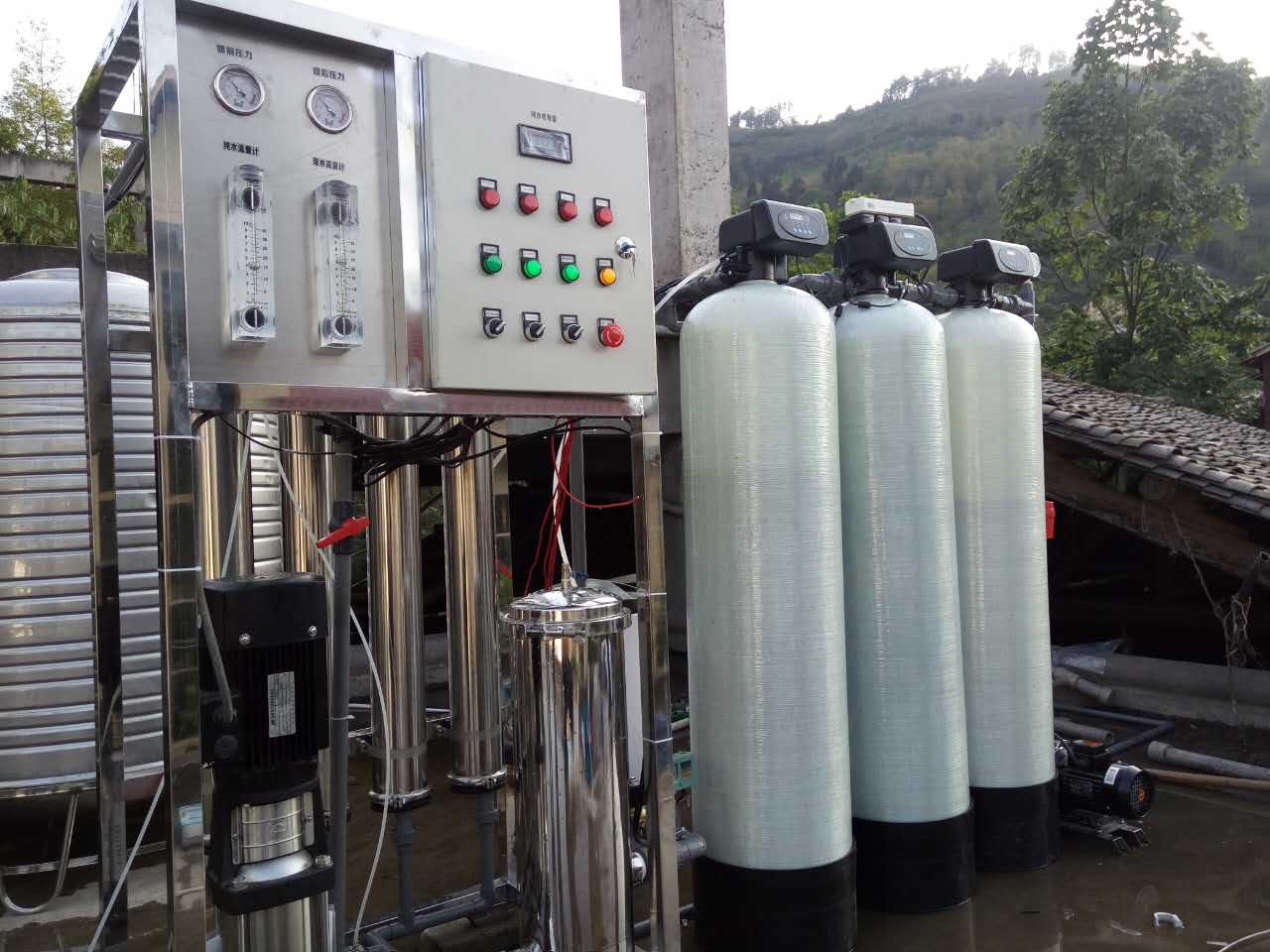 貴州啤酒飲料生產用純凈水設備