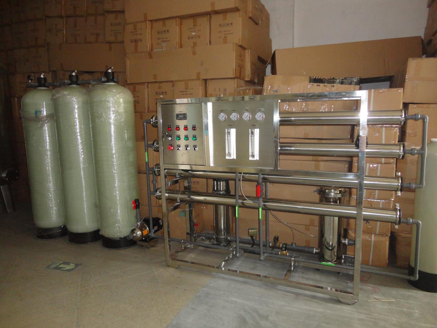 2噸純水RO反滲透設備，貴州水處理設備