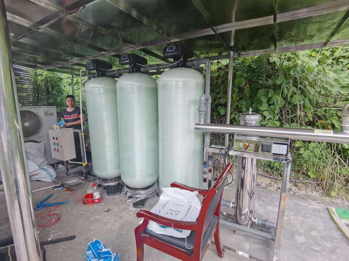 貴陽市公安局烏當分局訂購6噸/時凈化水設備
